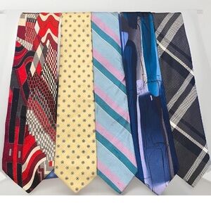 Designer Neck Ties, Tweed, JoS A. Bank, The Fell Co., Essex Row, J. Garcias